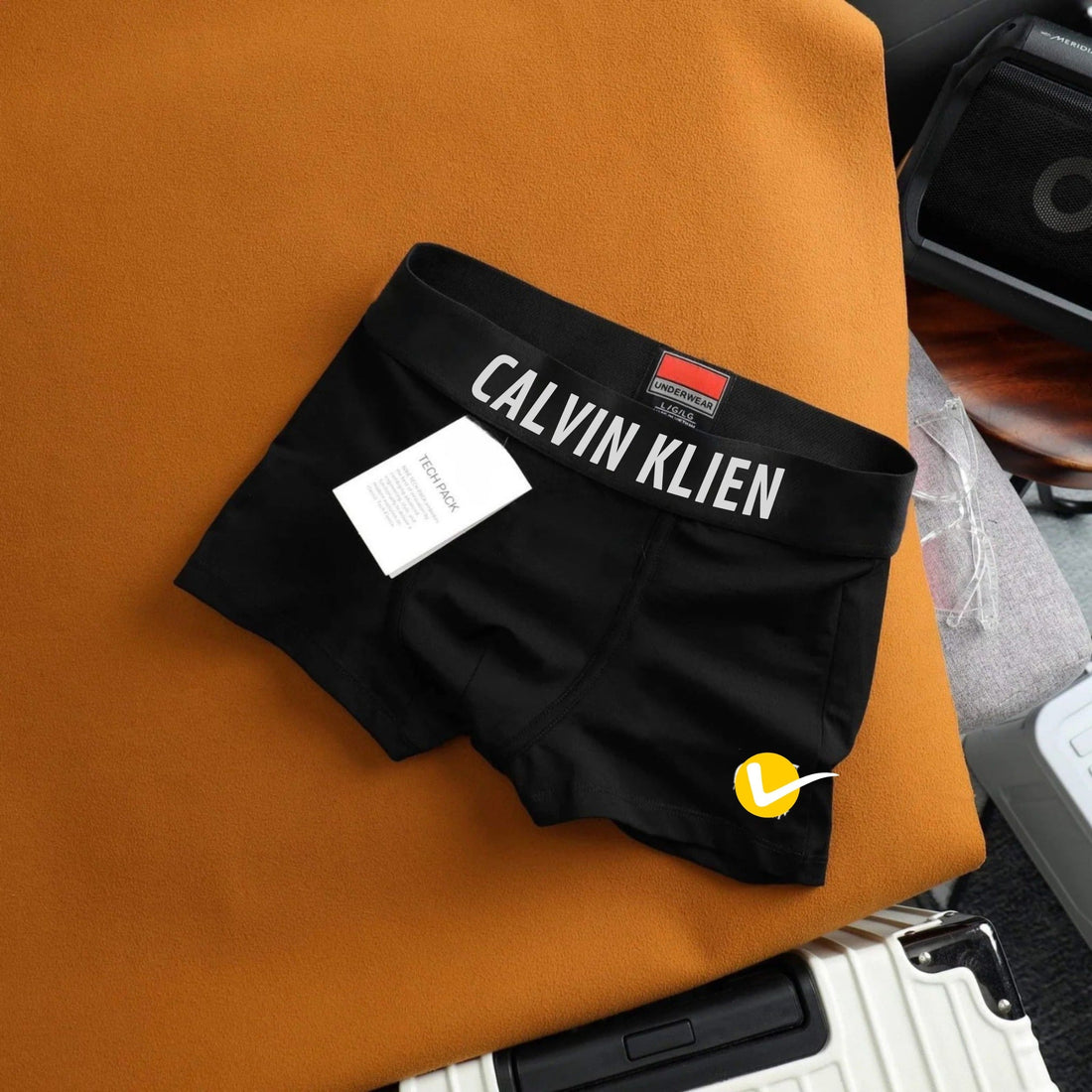 Relaxed Lounge-Wear Boxers with Soft Elastic Band